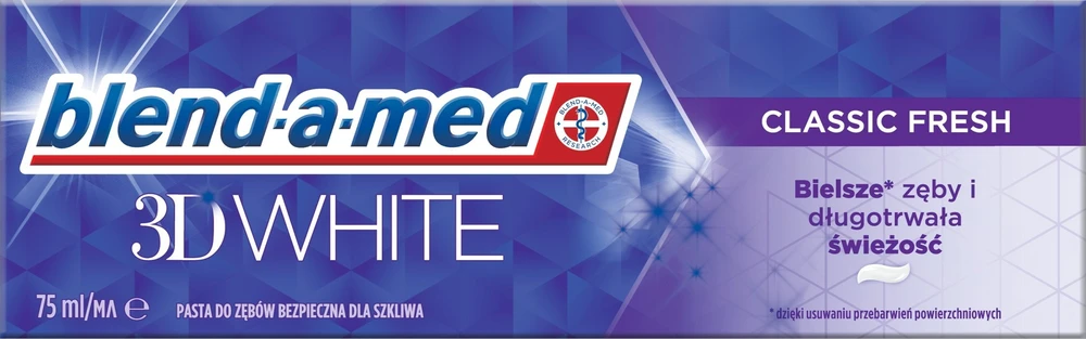 „Blend-a-med 3D“ baltos spalvos, 75 ml
