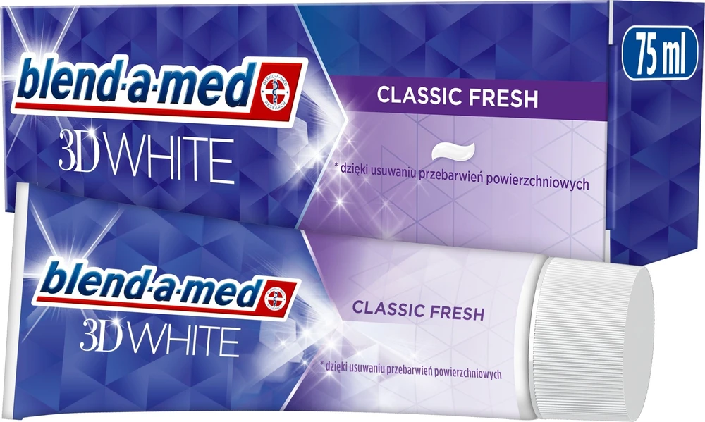„Blend-a-med 3D“ baltos spalvos, 75 ml