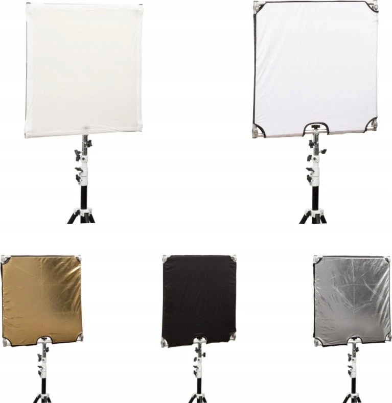 Blenda GlareOne Reflector 60x60 - blenda na ramie 5w1