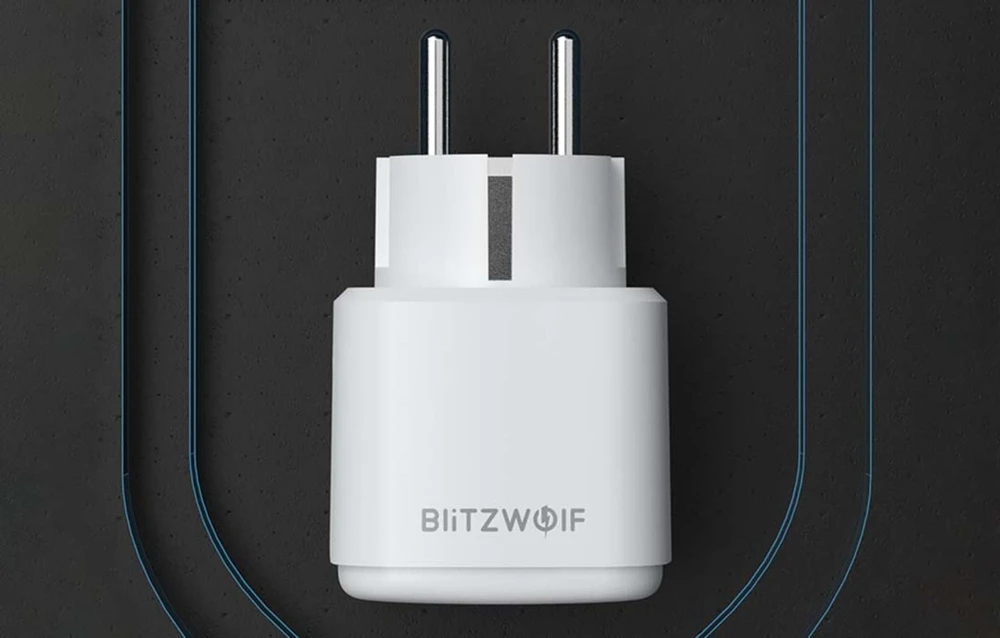 BlitzWolf BW-SHP15 ZigBee 16A kištukas su elektros sąnaudų matavimu TUYA