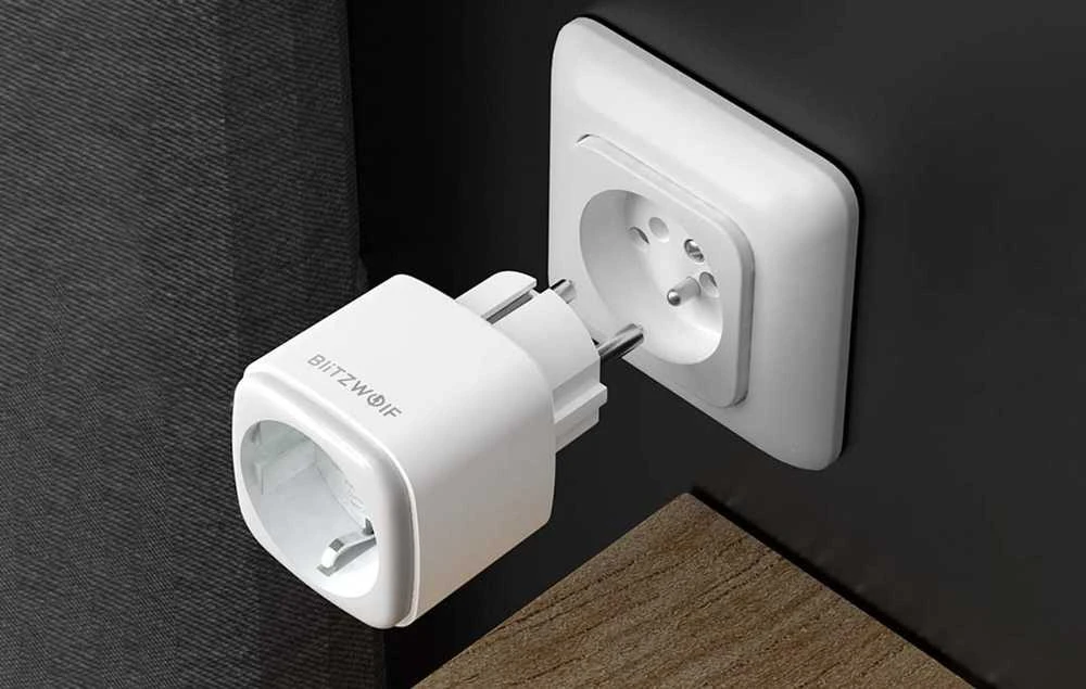 BlitzWolf BW-SHP15 ZigBee 16A kištukas su elektros sąnaudų matavimu TUYA