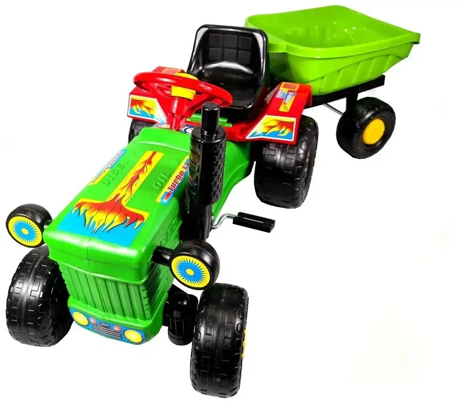 Blocki Jastrzabek *****Traktor su przyczepą duży 43843