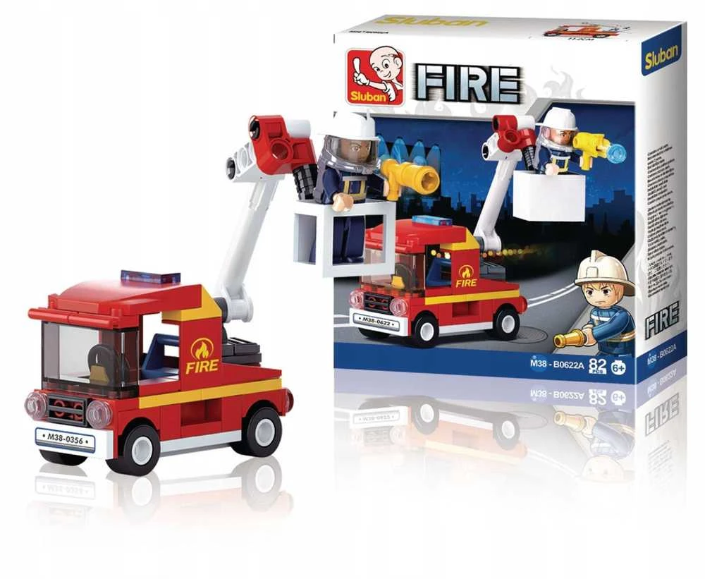 Konstruktorius Sluban Sluban Fire Fire 4 Designs M38-B0622