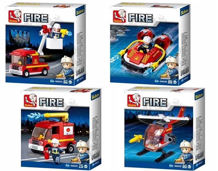 Konstruktorius Sluban Sluban Fire Fire 4 Designs M38-B0622