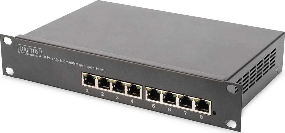 DIGITUS Netzwerk-Set 254 mm (10)-12HE, 312x300mm (B x T)