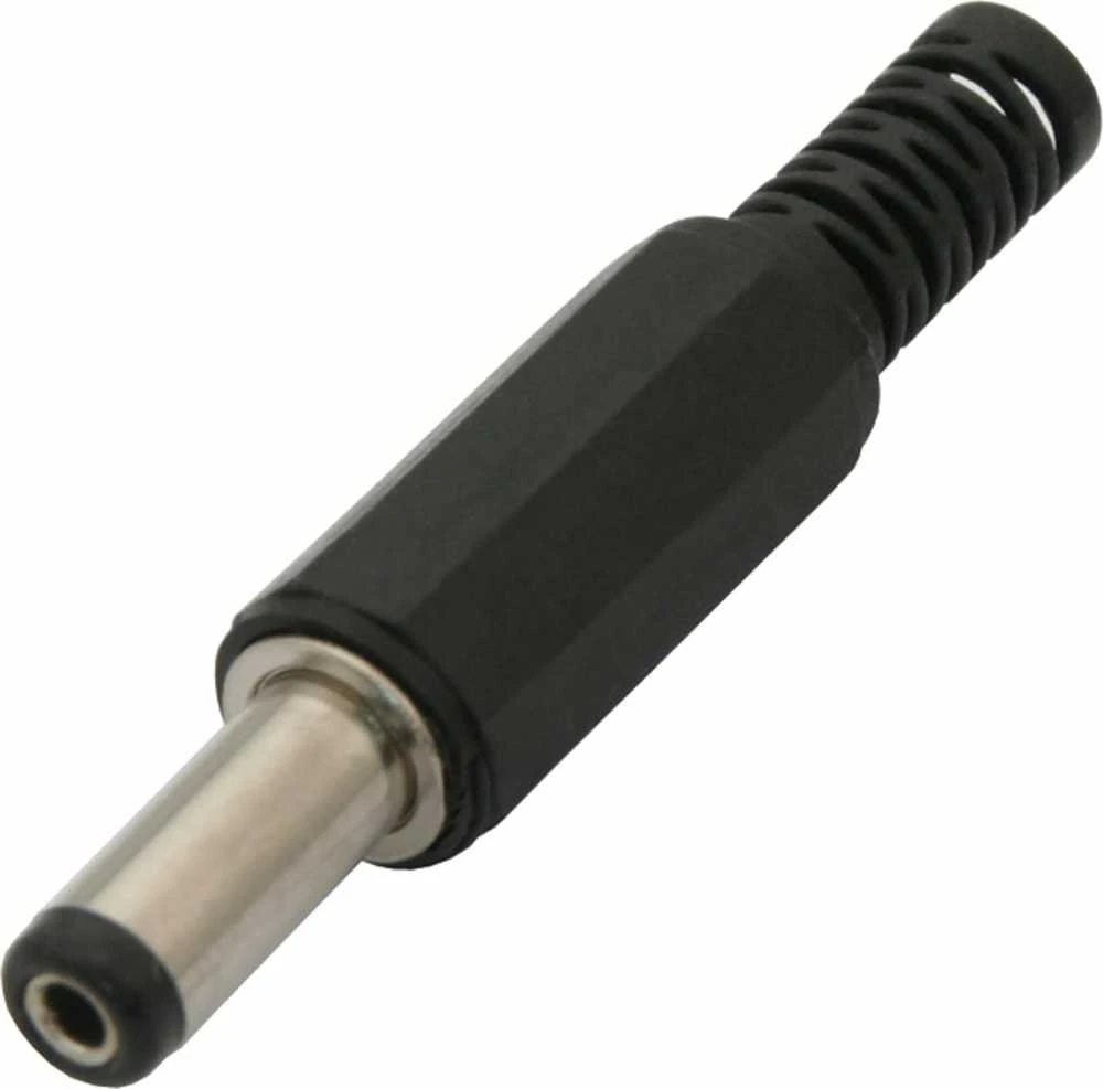 DC kištukas 2.1/5.5 mm su apsaugine įvore