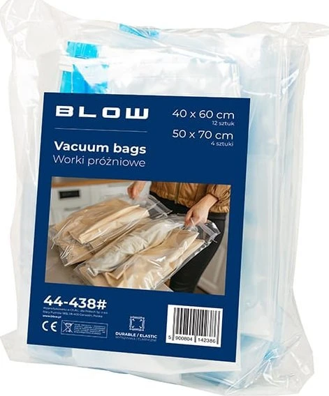 Blow Vakuuminiai maišeliai, rinkinyje 16 vnt