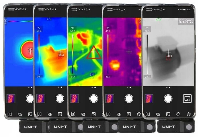 Blow Mobili terminio vaizdo kamera Uni-T UTi120