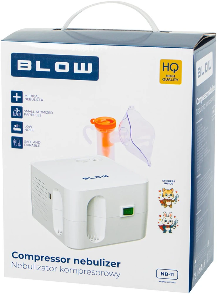 BLOW NB-11 stūmoklinis inhaliatorius
