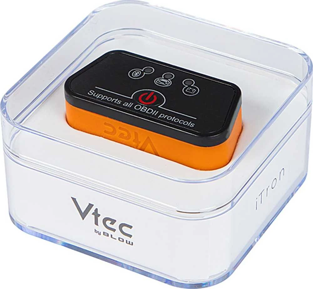 OBD2 Vtec iTRON su BLOW BLUETOOTH 4.0 diagnostikos sąsaja