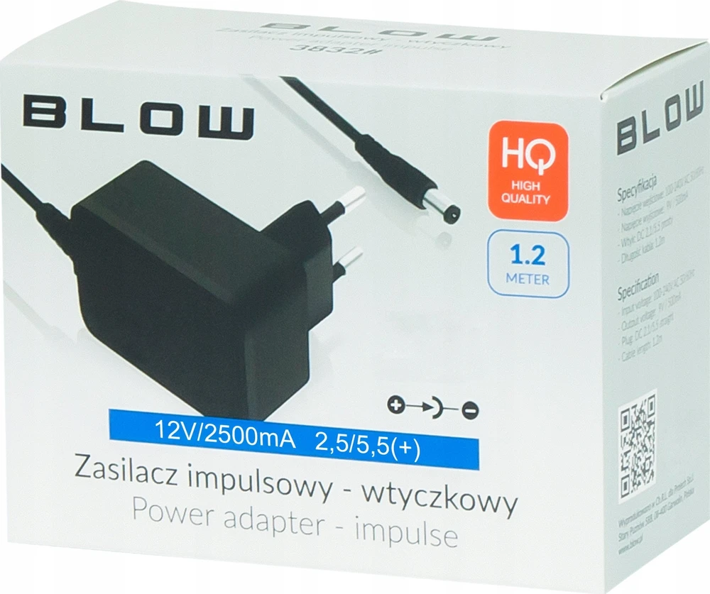 Blow Maitinimas dekoderiams 12V/2.5A