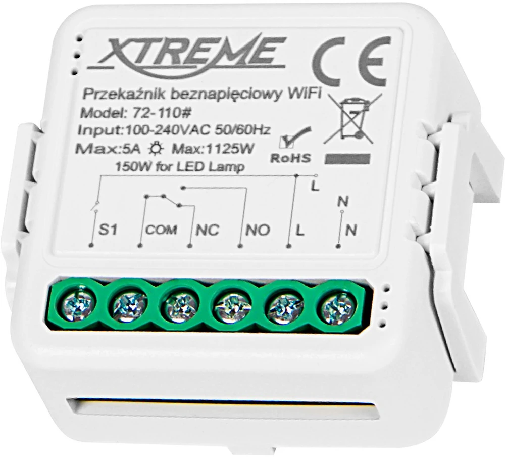 Blow TUYA XTREME išmanioji įtampos neturinti WiFi relė