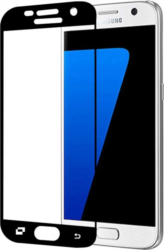 Oem Apsauginis stiklas Samsung S7 EDGE juodas