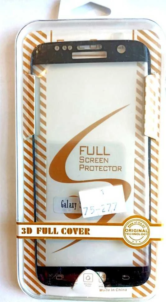 Oem Apsauginis stiklas Samsung S7 EDGE juodas