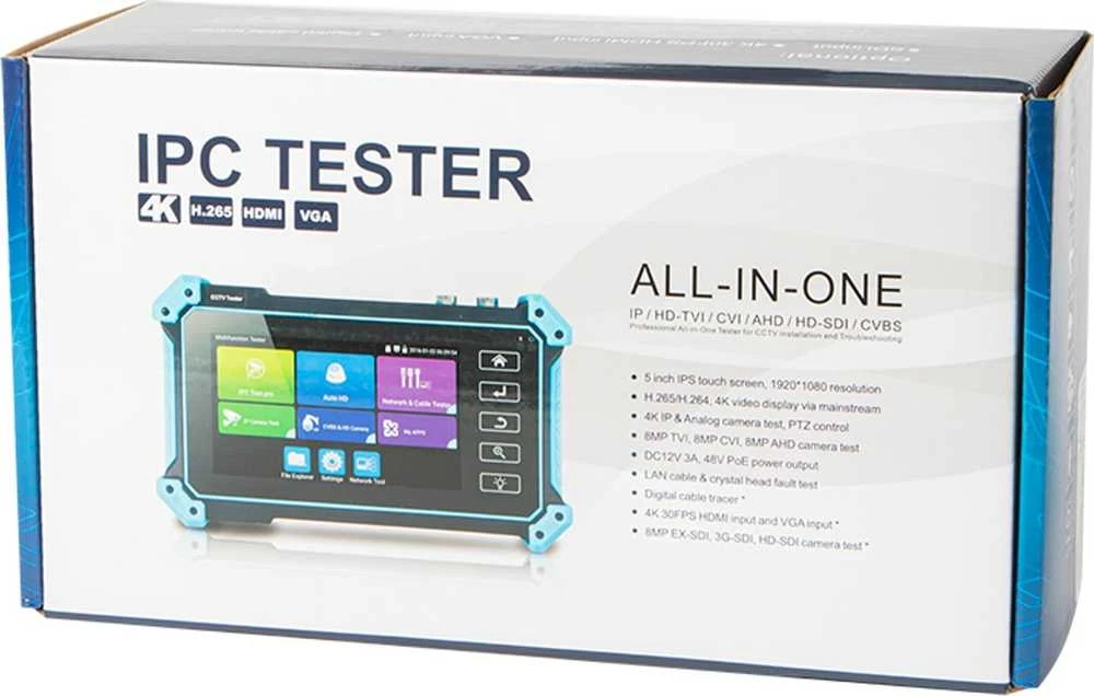 Šakotuvas Blow CCTV testeris IPC-5100 PLUS 8MP kameroms
