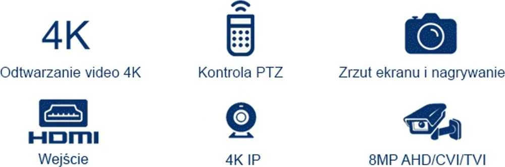Šakotuvas Blow CCTV testeris IPC-5100 PLUS 8MP kameroms
