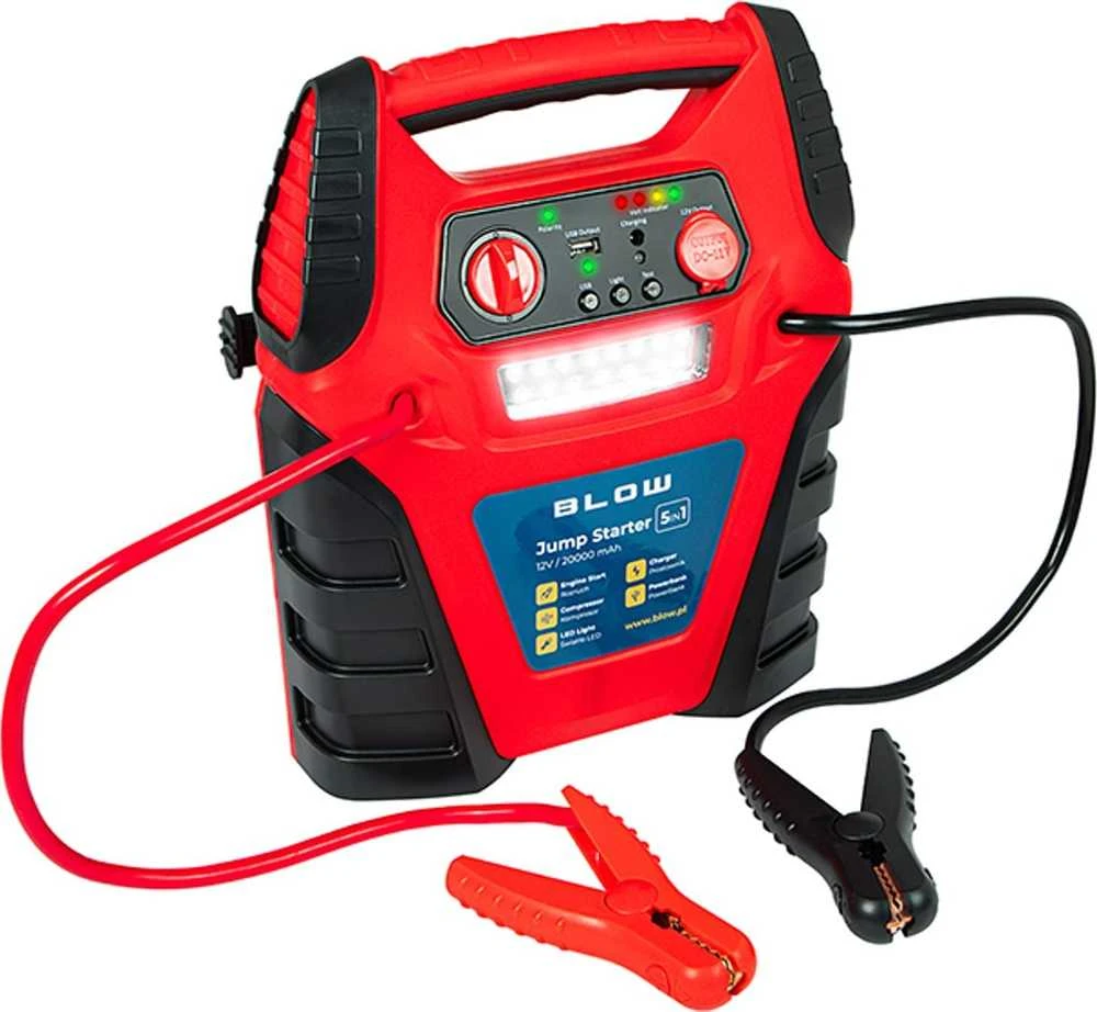 Blow Jump Starter su 5w1 kompresoriais