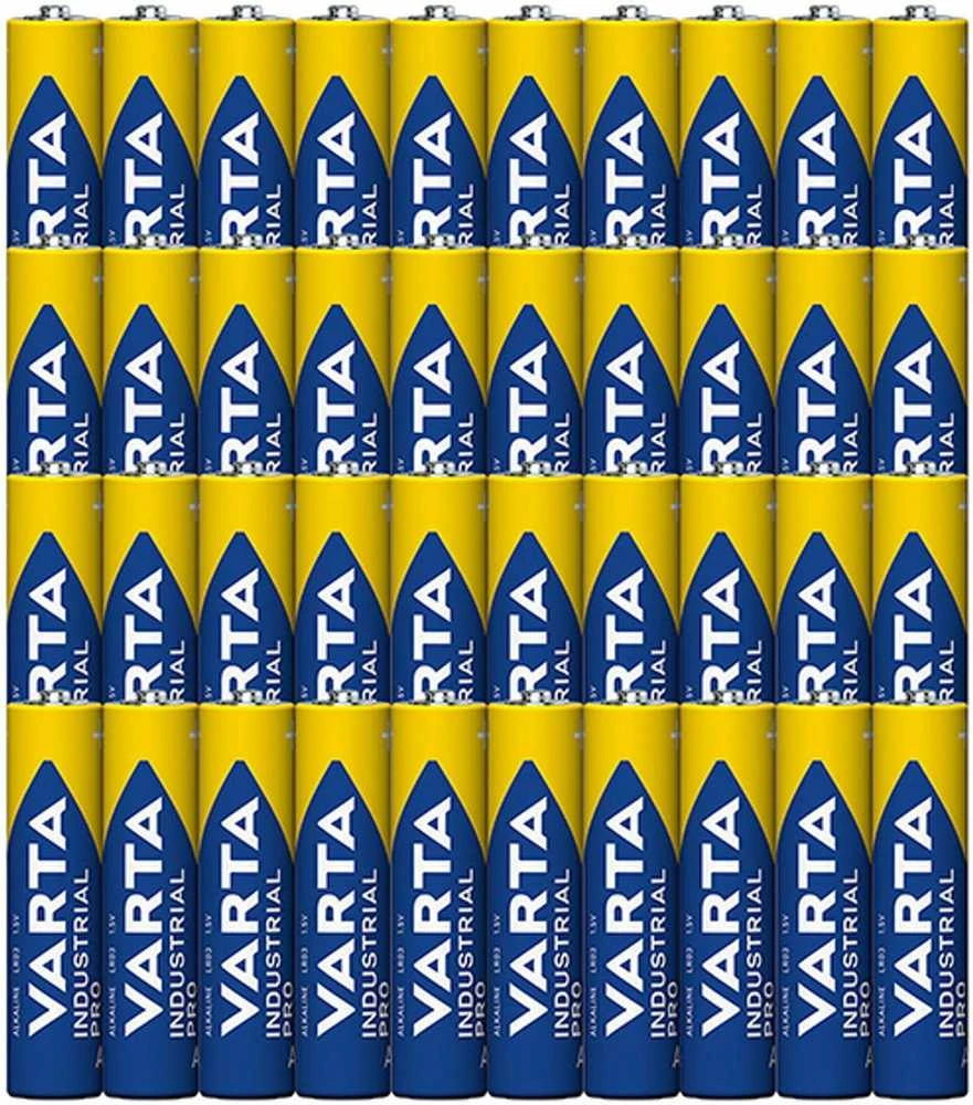 Varta AA šarminės baterijos, 40 vienetų pakuotė