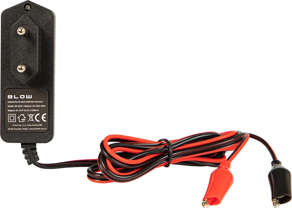 Įkroviklis gelinėms baterijoms 12V 1.2A LED BLOW