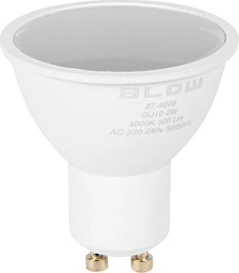 Blow GU10 LED lemputė 8W 230V neutrali