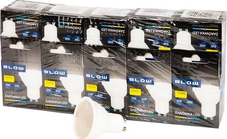 Blow LED lemputė GU10 5W 230V - 10vnt