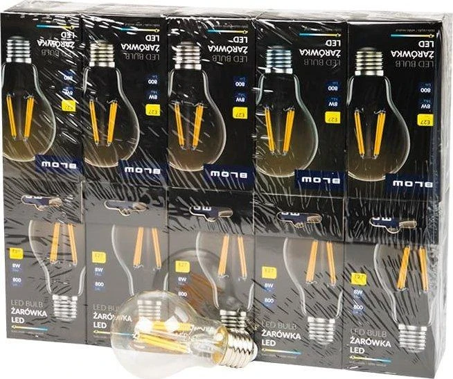 Blow LED lemputė E27 8W A60 230V - 10vnt