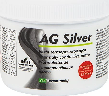 AG Silver termopasta 100g indelyje