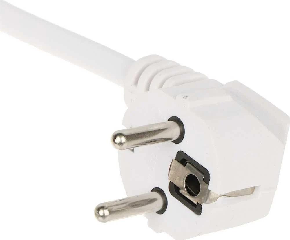 Blow PR-370WSP/USB prailgintuvas 3 lizdai + USB su įžeminimu + jungiklis baltas 1.5m 3x1.5mm