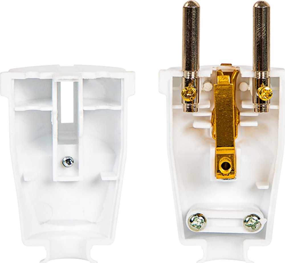 Blow WT-30 PR kištukas, tiesus, baltas