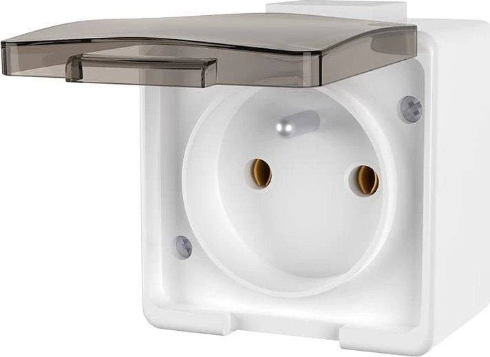 Blow Vienvietis lizdas n/t NT-16SL baltas