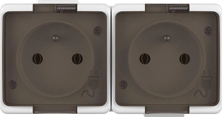Blow Dvigubas lizdas nt/t NT-6SL baltas