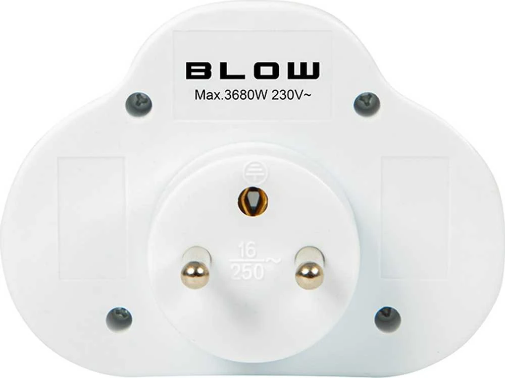 Blow R-270WS elektros šakotuvas, matomas kištuko pusės vaizdas