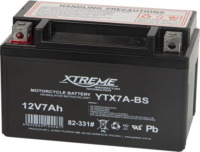 Blow Motociklo akumuliatorius 12V 7Ah XTREME