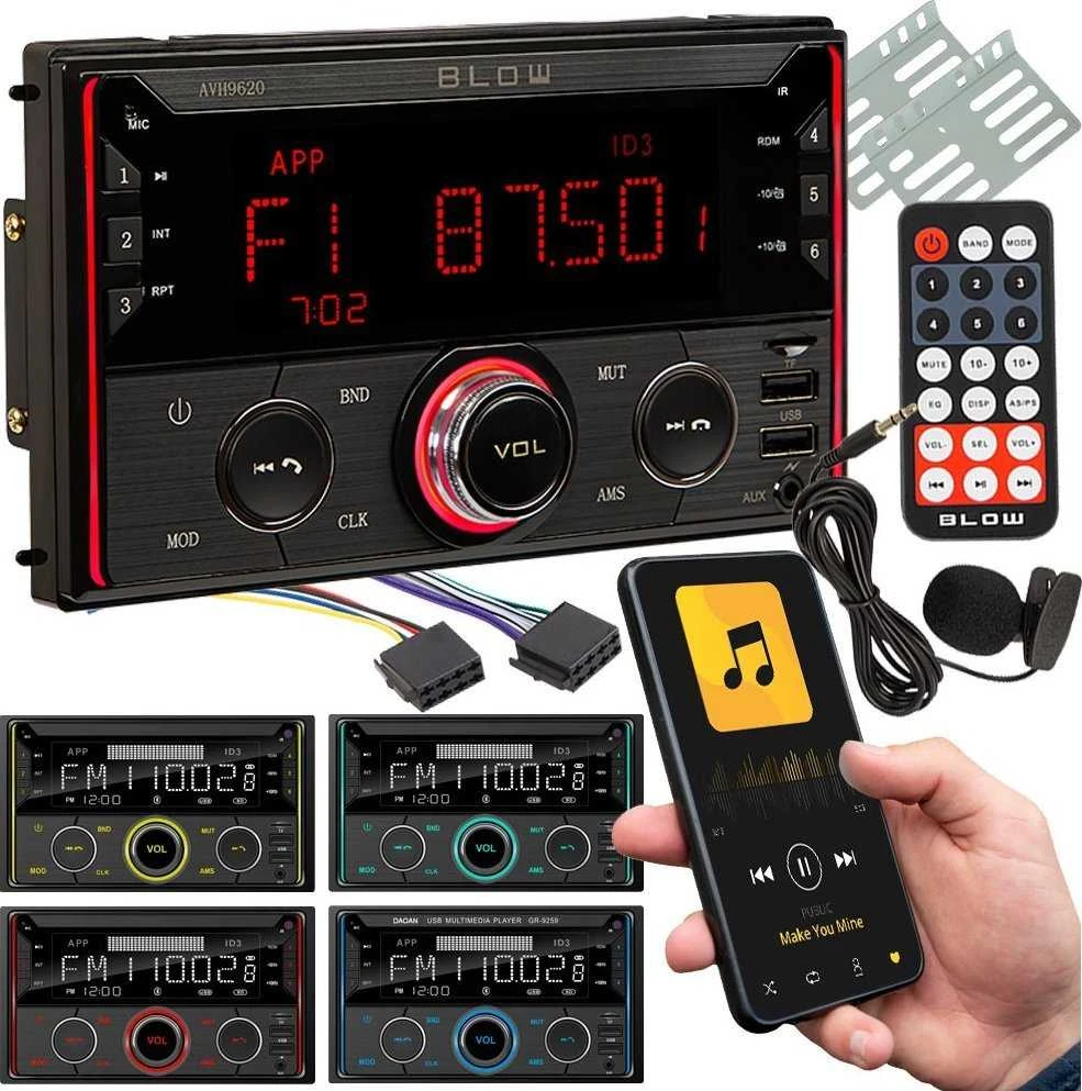 Automagnetola Radijas BLOW AVH-9620 2DIN