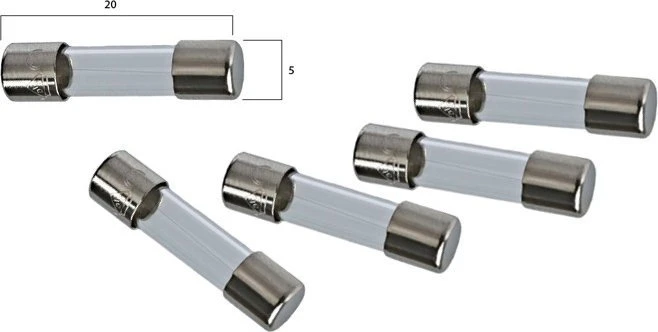 Blow Oem Saugiklis 10A 20mm CE - 100vnt