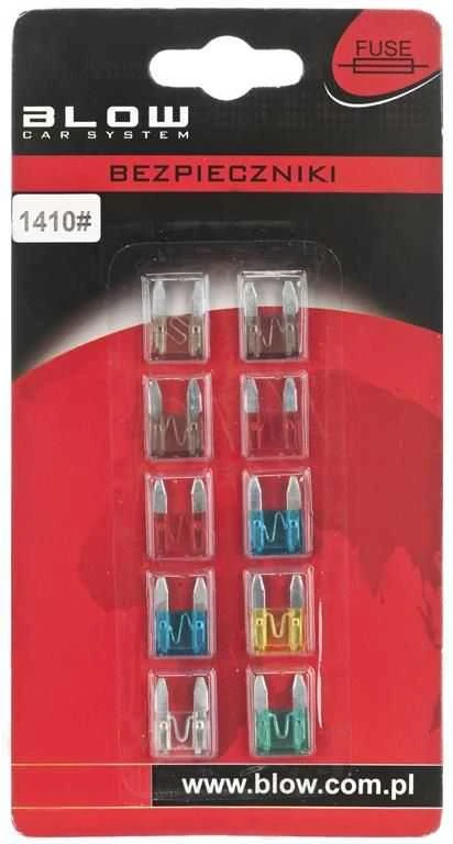 Blow Oem Saugiklių komplektas mini 10vnt.