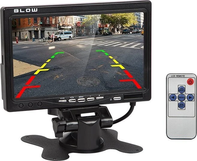 Atbulinės eigos kamera BLOW BVS-549 + MONITORIUS 7