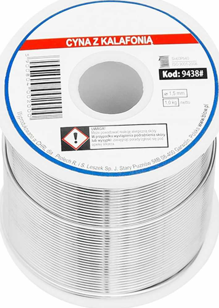 Blow Oem Lydmetalis 1.50mm 1kg Sn60Pb40