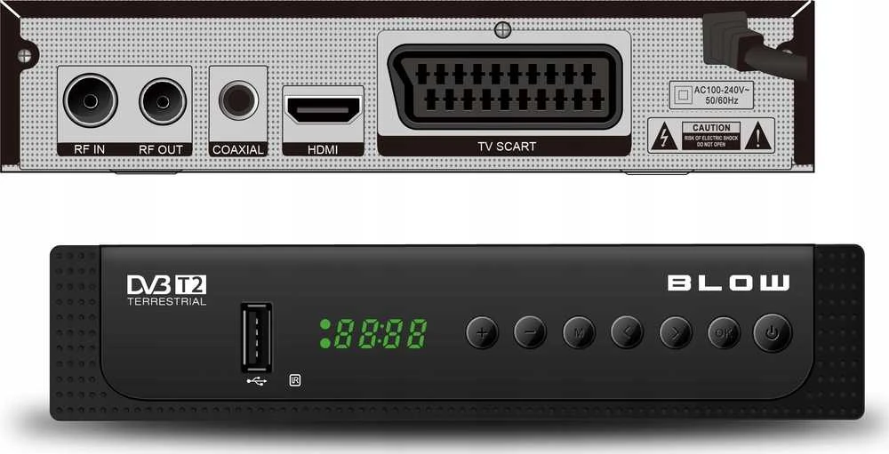 DVB-T2 imtuvo dekoderis BLOW 8000FHD PREMIUM