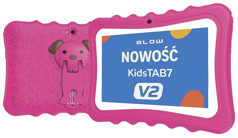 Planšetė KidsTAB7 V2 BLOW 4/32GB rožinis dėklas 2MP