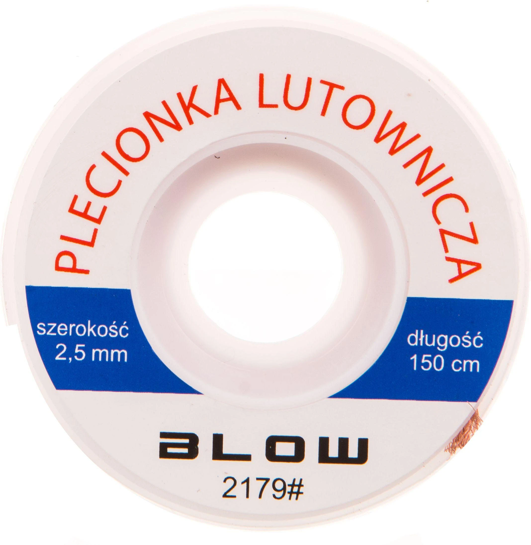 Blow Išlitavimo troselis 2.5mm 1.5m