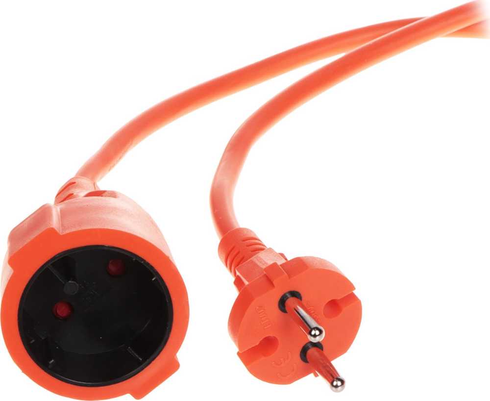 Blow PR-160 ilgintuvas 1 lizdas be įžeminimo 30m oranžinis 2x1.5mm