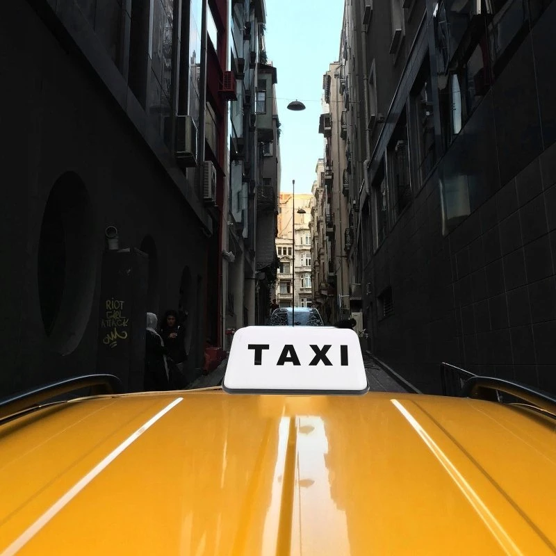 Blow Signalinė lemputė TAXI ant magneto