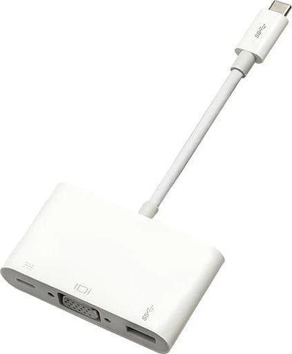 Blow Šakotuvas - USB - USB-C 3.1 - VGA - baltas