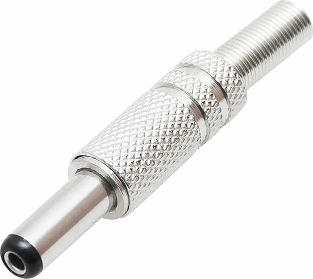 Metalinis DC maitinimo kištukas 2.1/5.5mm