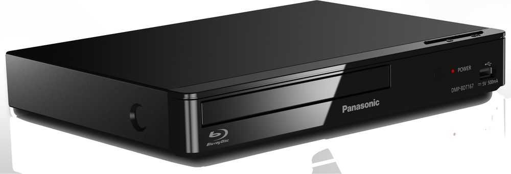 Vaizdo grotuvas „Panasonic Blu-ray“ diskų grotuvas DMP-BDT167EG, Xvid, MKV, MP4, FLAC, MP3, AAC, ALAC, DSD, „Wi-Fi“, USB jungtis