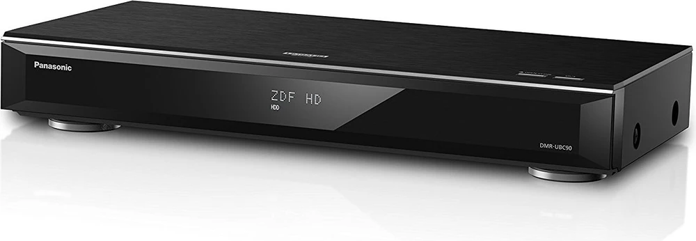 Vaizdo grotuvas „Panasonic Blu-ray“ grotuvas DMR-UBC90 (2 TB HDD, UltraHD/4K, DVB-T2) juodas