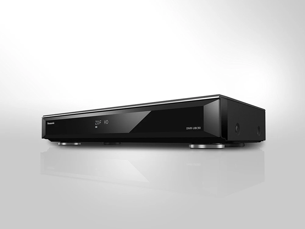 Vaizdo grotuvas „Panasonic Blu-ray“ grotuvas DMR-UBC90 (2 TB HDD, UltraHD/4K, DVB-T2) juodas
