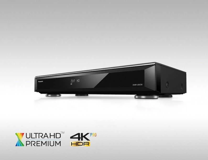 Vaizdo grotuvas Panasonic DMR-UBS90EGK juoda