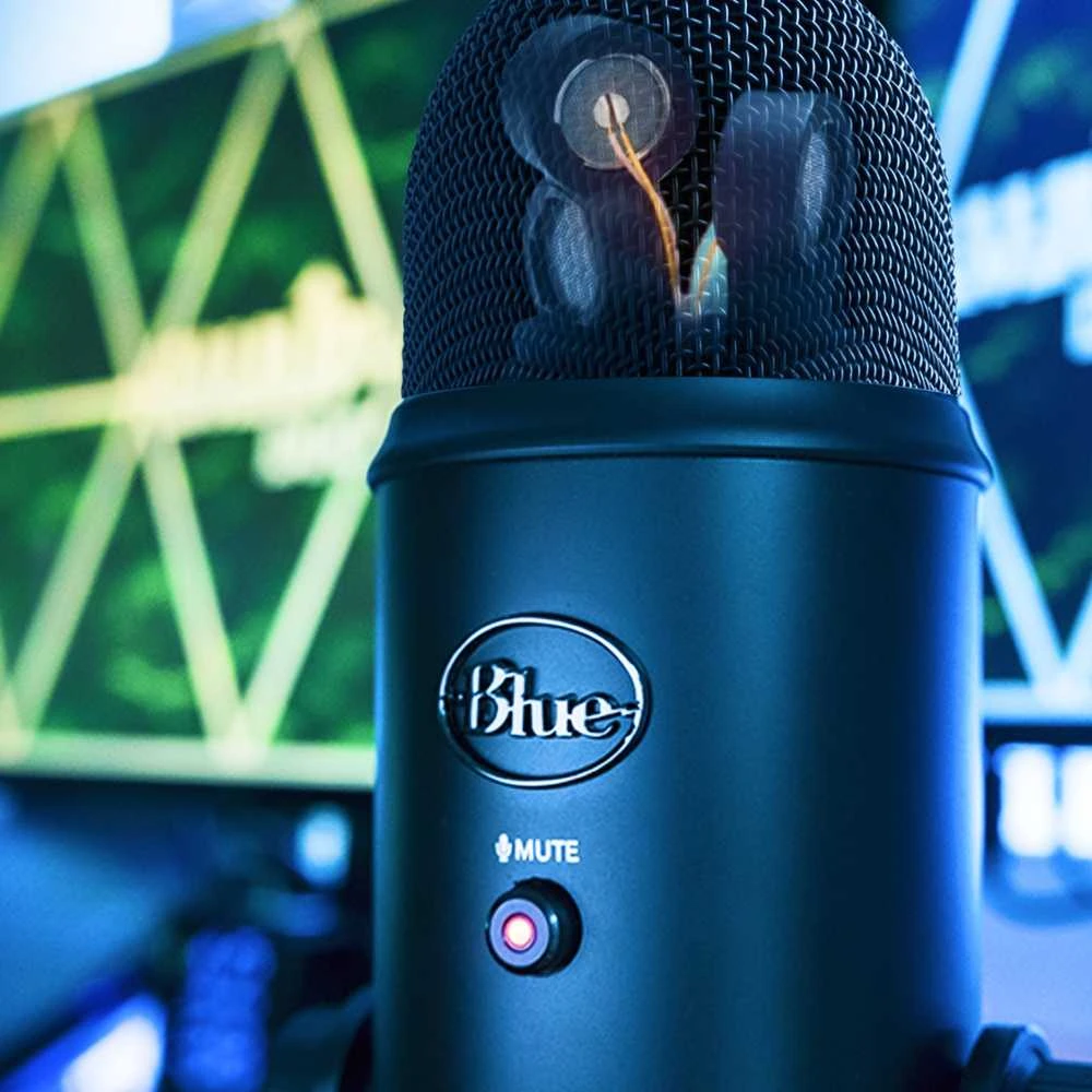 Blue Yeti Blackout Mikrofonas